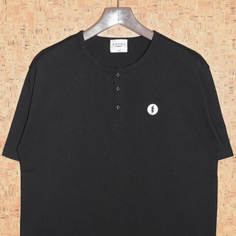 Rakuten - ELECTRIC ［エレクトリック］ TシャツHENLY NECK EMBROIDERY S/S TEE