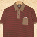 HILDK mnCGfB[PCn@|VcLDF1433 BORDER POLO S/S -BROADWAY-