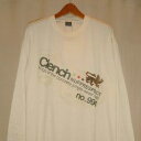 CLENCH mN`n@T3HT009L COTTON SINGLE JERSEY W/FLOCKING PRINT