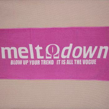 MELT DOWN ［メルトダウン］　タオルMD08SP-ET02 MASTER LOGO TOWEL