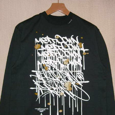 Rakuten - MELT DOWN ［メルトダウン］　ロンTMD08FW-SS10 DRIP SCREEN L/S TEE