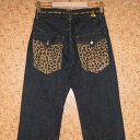 MELT DOWN mg_En@fjpcMD10SP-PT04 PANTHER FLAP DENIM PANTS