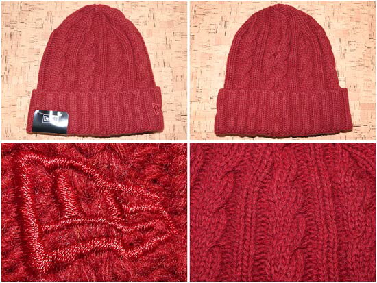 NEW ERA �Υ˥塼����� �˥åȥ���å�WOOL BLEND LOW GAUGE CUFF KNIT