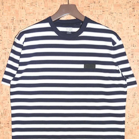 Rakuten - NEW ERA ［ニューエラ］ Tシャツ14121915 BORDER COTTON TEE