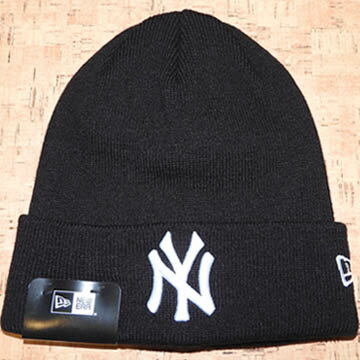 Cap, Hat - NEW ERA ［ニューエラ］ ニットキャップBASIC CUFF KNIT - MLB TEAM LOGO 【NEW YORK・YANKEES】