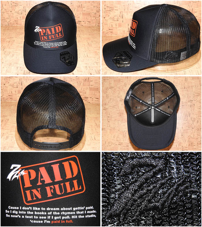 7UNION ［セブンユニオン］ メッシュキャップPAID FULL 5PANEL MESH CAP