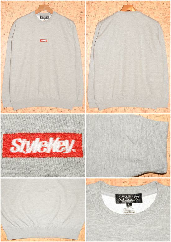 STYLEKEY ［スタイルキー］トレーナーSK18HO-SWC01 SMART BOX CREW SWEAT