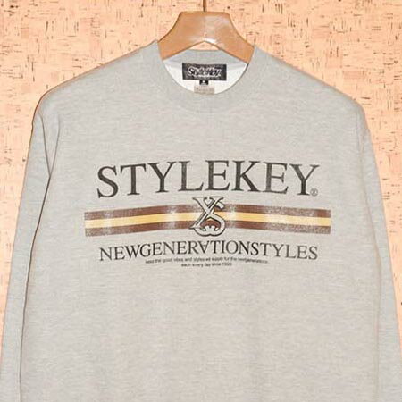 STYLEKEY ［スタイルキー］トレーナーSK18FW-SWC05 LINEAGE CREW SWEAT