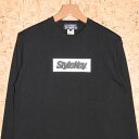 STYLEKEY mX^CL[nTSK17FW-LS03 BOX LOGO L/S TEE