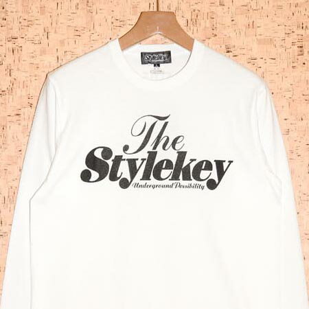 Rakuten - STYLEKEY ［スタイルキー］ロンTSK17FW-LS01 SWEET LOGO L/S TEE