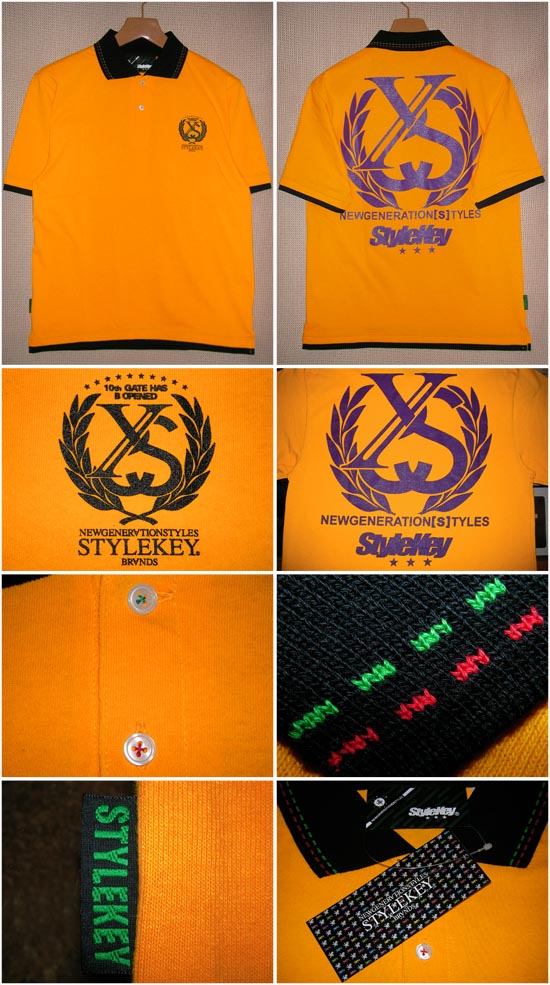 STYLE KEY �Υ������륭���ϡ�Ⱦµ�ݥ������SK08,09HO-PL01 LAWREL S/S POLO