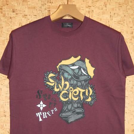 Rakuten - SUBCIETY ［サブサエティ］　TシャツSBT1961 SUBCIETY × PESU -SPEAK　UP TRUTH-