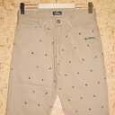 SUBCIETY ［サブサエティ］　ショートパンツSBB2763 WORK 7/L PANTS -FULL EMBROIDERY-