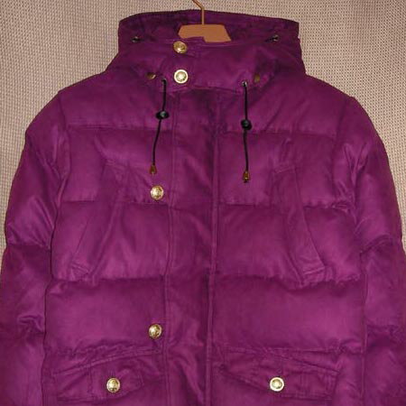 WHOLENINE ［ホールナイン］　ジャケットWJ004-F8-W FAKE SUEDE DOWN JACKET