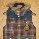 WHOLENINE mz[iCn@WPbgWDV001-W11 CHECK DOWN VEST