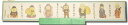 七福神ミニ短冊(ヨコ)【ご長寿祝い/敬老の日/還暦/古希/喜寿/傘寿/米寿/卒寿/白寿/招福】