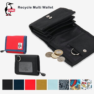 チャムス CHUMS リサイクル マルチウォレット CH60-3569 財布 カード 収納 二つ折り