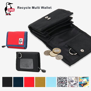 チャムス CHUMS リサイクル マルチウォレット CH60-3569 財布 カード 収納 二つ折り