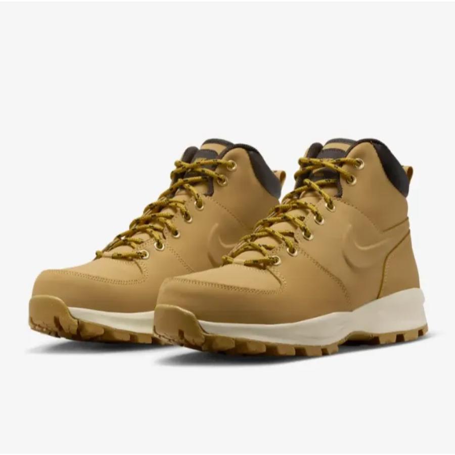 ナイキ NIKE メンズブーツ マノア レザー ブラック ブラウン アウトドア ハイキング カジュアル ハイカ..