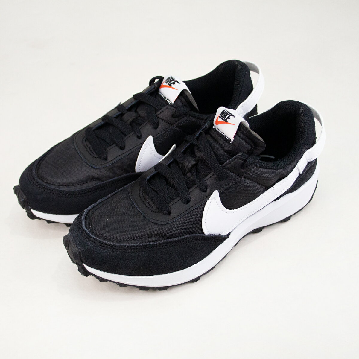 ナイキ NIKE ウィメンズ ワッフルデビュー DH9523-002 黒 スニーカー