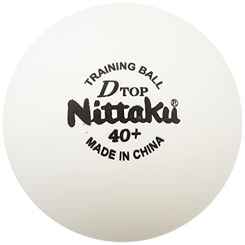 【5％OFFクーポン】ニッタク Nittaku 卓球用ボール Dトップ トレーニング 硬式練習球 10ダース NB-1520 40mm ラバー ラケット シューズ ユニフォーム 台