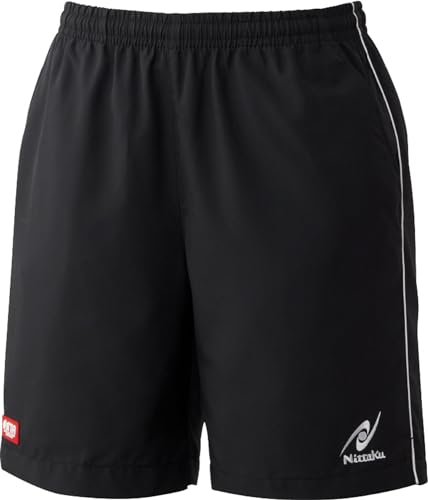 【5%OFFクーポン】ニッタク Nittaku 卓球 ゲームパンツ クォーターエアショーツ J.T.T.A日本卓球協会 公認 NW2520 ブラック 71 ラバ...