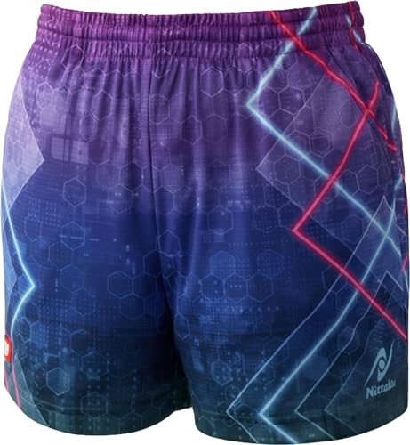 【5%OFFクーポン】ニッタク Nittaku 卓球 ゲームパンツ ブライトネオンショーツ J.T.T.A日本卓球協会 公認 NW2521 ネイビー 02 03...