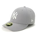 【P8倍】ニューエラ NEW ERA キャップ MLB ロープロファイル 帽子 NYグレー 7 1/8 LP5950 NEYYAN GRY SWHT 25J