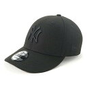 【P8倍】ニューエラ NEW ERA キャップ MLB ロープロファイル NYブラック/ブラック FREE LP950 NEYYAN BLK BLK 25J