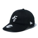 【10%OFFクーポン】ニューエラ NEW ERA キャップ 9THIRTY ウォッシュド NEロゴ ブラック M/L 930 WASHED NELOGO BL...