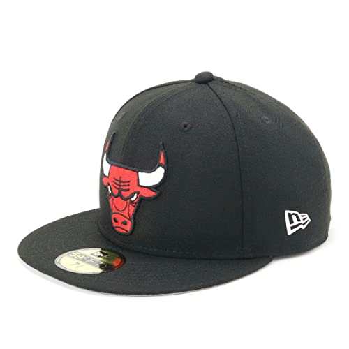 ニューエラ キャップ 59FIFTY 5950 CHIBUL メンズ 帽子 公式 MLB チームロゴ付き ストリート系 人気 定番 深め フラットバイザー スナップバック 調整可能 大きめサイズ ユニセックス コットン素材 通気性抜群 春夏 ブラック