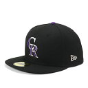 ニューエラ キャップ 59FIFTY ACPERF COLROC メンズ 帽子 公式 MLB チームロゴ付き ストリート系 人気 定番 深め フラットバイザー ...