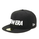 ニューエラ キャップ 59FIFTY 5950 WMLOGO メンズ 帽子 公式 MLB チームロゴ付き ストリート系 人気 定番 深め フラットバイザー スナ...