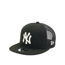 【P5倍】ニューエラ NEW ERA キャップ 9FIFTY YOUTH 950TR NEYYAN BLK WHI 25J メンズ 帽子 公式 MLB ストリー...