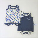 箱あり HELLY HANSEN ヘリーハンセン ロンパース70cmNB/ヘッジホッグプリント 2枚セット ギフトボックス入り HB32152 コットン 贈り物...