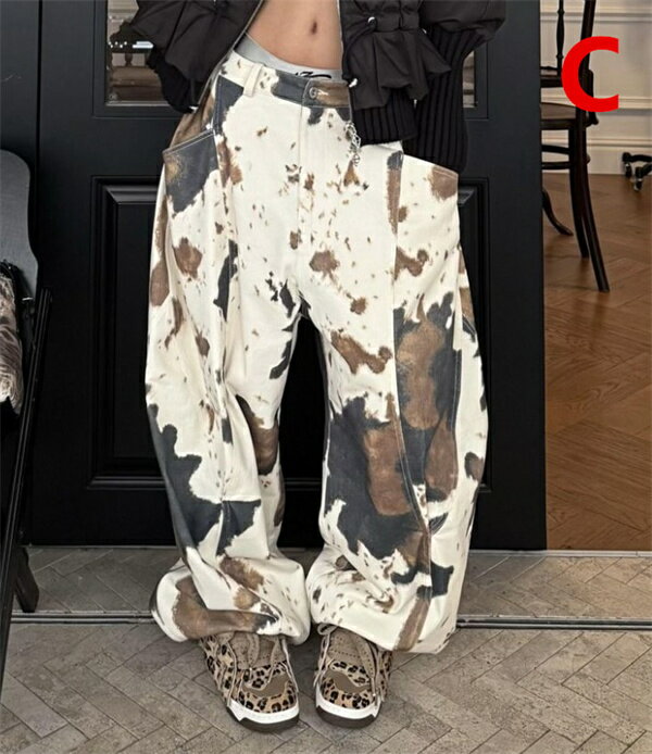 Women's denim pants, jeans, wide-leg pants, long pants, cargo pants, casual pants, trousers, loose fit, plus sizes.