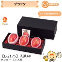 【個人宅不可】フルーツ マンゴー用 マンゴー3ヶ入黒 品番L-2175 ケース販売 入数40 サイズ390×165×120(70)mm 送料無料 ヤマニパッケー...