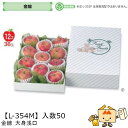 【個人宅不可】フルーツ ギフトBOX 金線 大 身浅口 品番L-354M ケース販売 入数50 サイズ270×380×105(60)mm 送料無料 ヤマニパッケ...