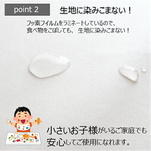 ランチョンマット 2枚 日本製 防水 44cm×33cm フッ素 撥水 ビニール 洗える 布 ホテル仕様 無地 ランチマット プレースマット ギフト お祝い 贈り物 ラミネート 汚れても・・拭き取れる「フローリナ」柄生地 敬老の日