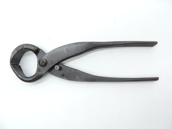 日本製 本職用 鍛冶助 黒 幹割兼根切 170ミリ 盆栽　植木 JAN　4573306185048