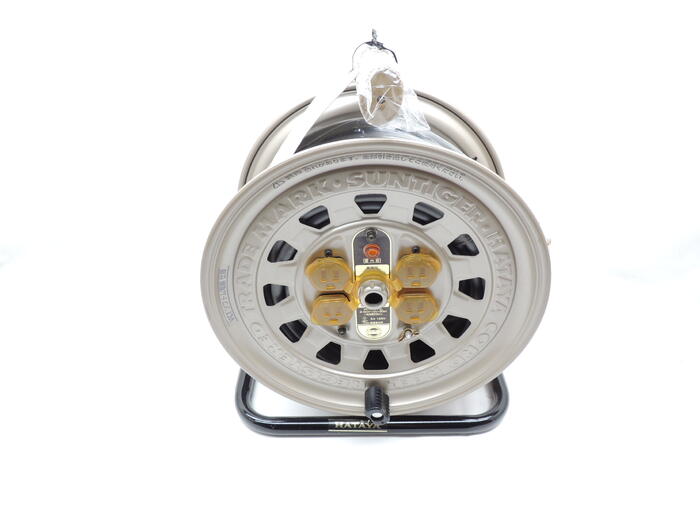 ハタヤ コードリール サンタイガーリール 15A 30m 接地付き 屋内用 GT-301KX