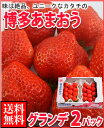 お歳暮ギフト福岡産あまおうグランデ2パック