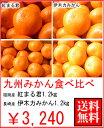 お歳暮ギフト九州みかん食べ比べ2.5kg(伊木力みかん)(紅まるくん)送料無料¥3,240
