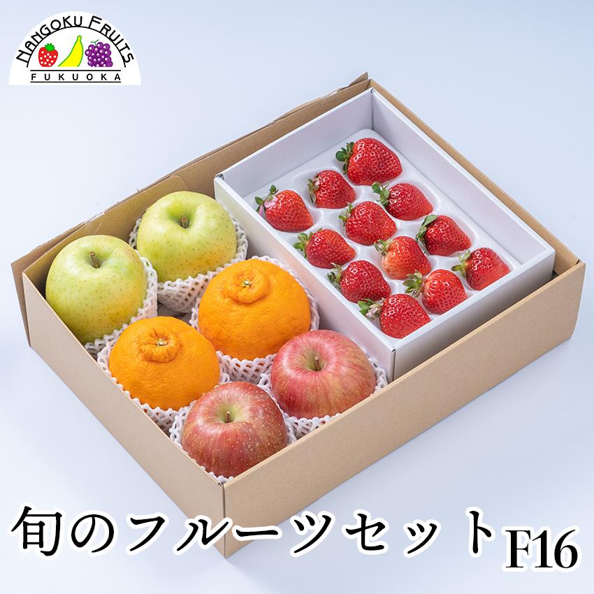 【予約販売】旬のフルーツセット F16(送料込 果物詰め合わせ 誕生日 プレゼント 御祝 内祝 結婚 御見舞 くだもの 旬の果物 のし対応 お歳暮 御歳暮 冬ギ...