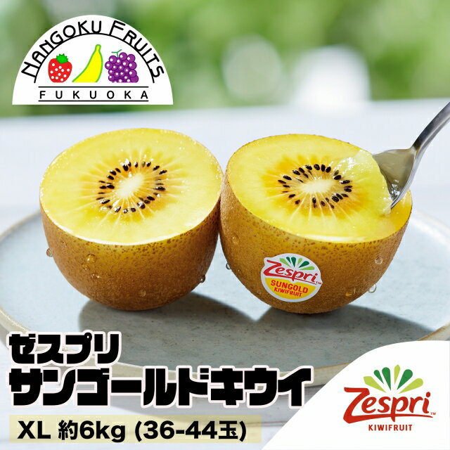 【送料無料】ゼスプリ・サンゴールドキウイXL約6kg(36-44玉)
