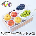 【予約商品】旬のフルーツセット A03