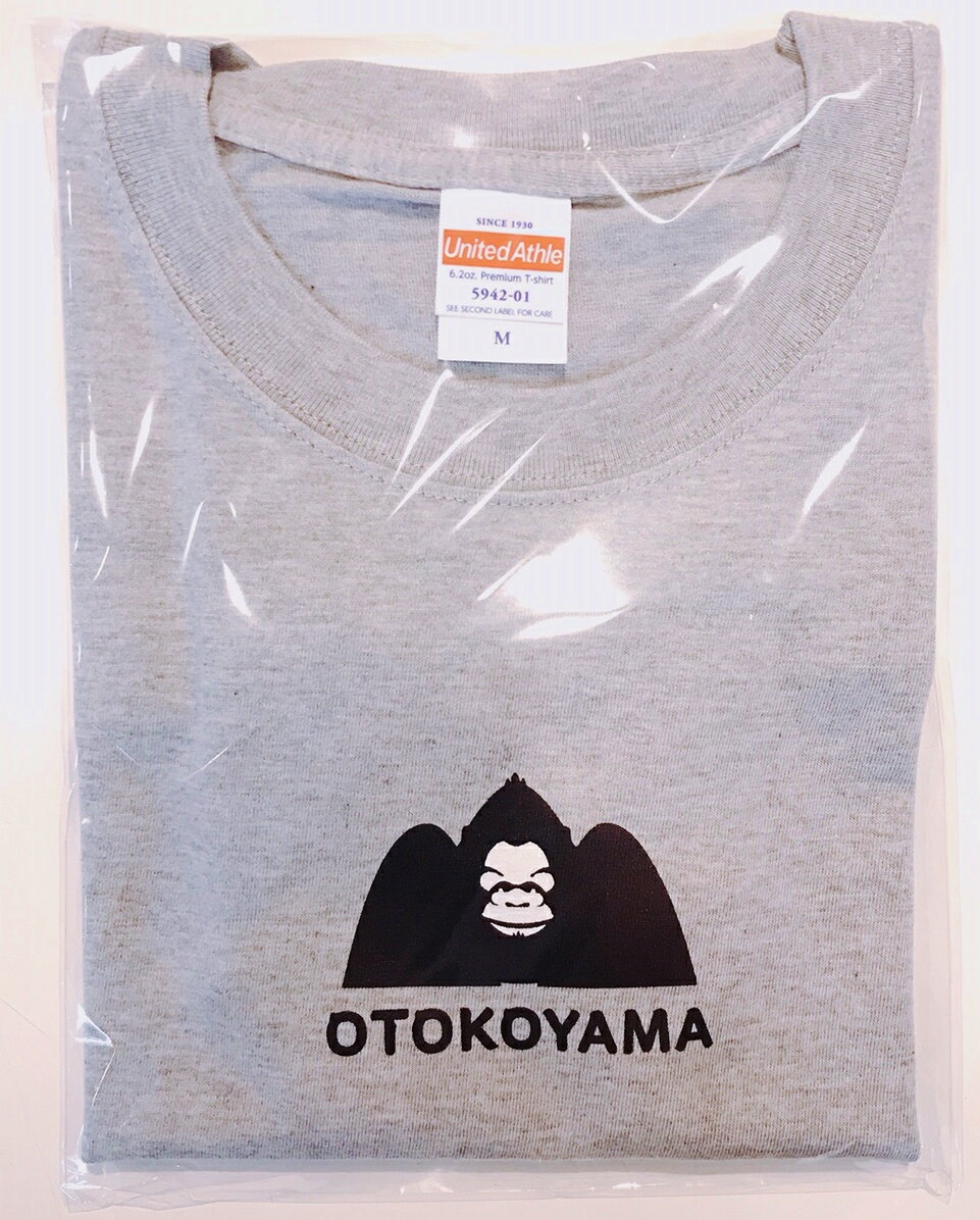 乐天商城 - OTOKOYAMA　Tシャツ　グレー　Mサイズ【男山・貴・永山本家酒造場】