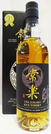 常楽 ライスウイスキー 43° 700ml 常楽 ライスウイスキー 43° 700ml