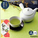 【2024新茶発送開始！】【超お得】【特選嬉野茶(100g×20)】すぐ飲める！何煎も飲める日本茶！100gで100杯以上飲める力強い緑茶！九州 佐賀県産