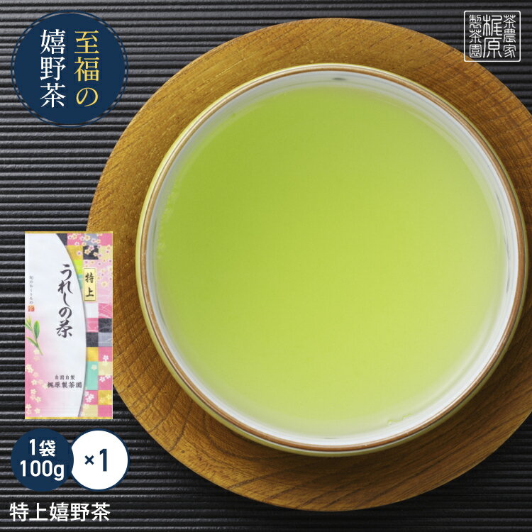【特上嬉野茶（100g）】昔懐かし味 日本茶 緑茶 煎茶 送料無料 茶葉 お茶 ドリンク ポイント消化 送料無 食品 食品・フード ギフト 飲み物 詰め合わせ